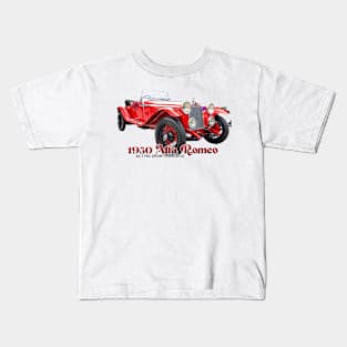 1930 Alfa Romeo 6C1750 Sports Zagato Kids T-Shirt